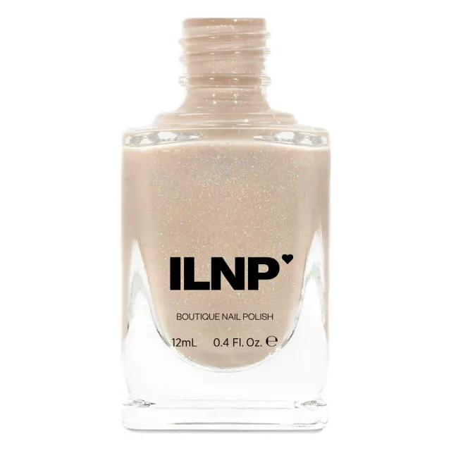 ILNP Elle nagellack nude holografiskt skirt