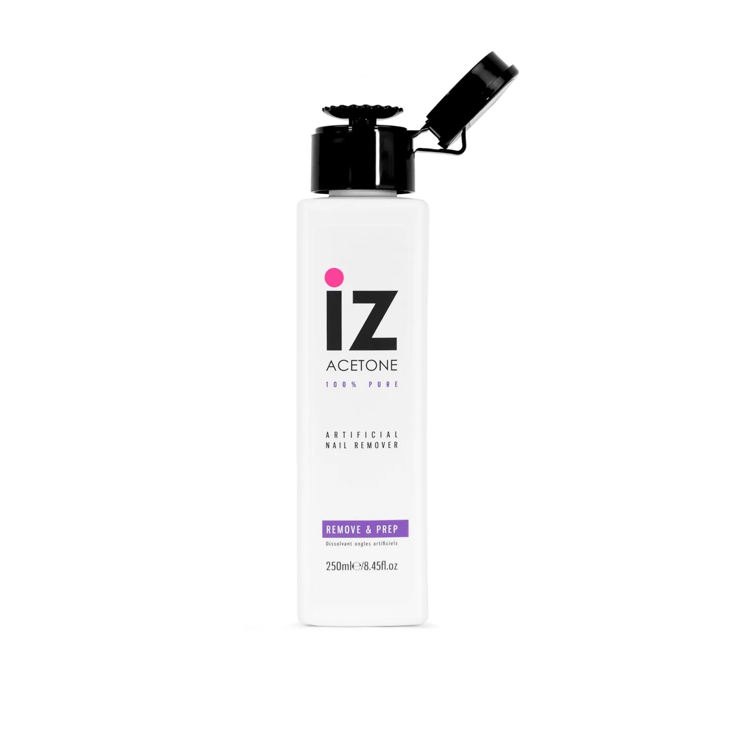 Iz Beauty Pure Acetone aceton 250ml pumpflaska