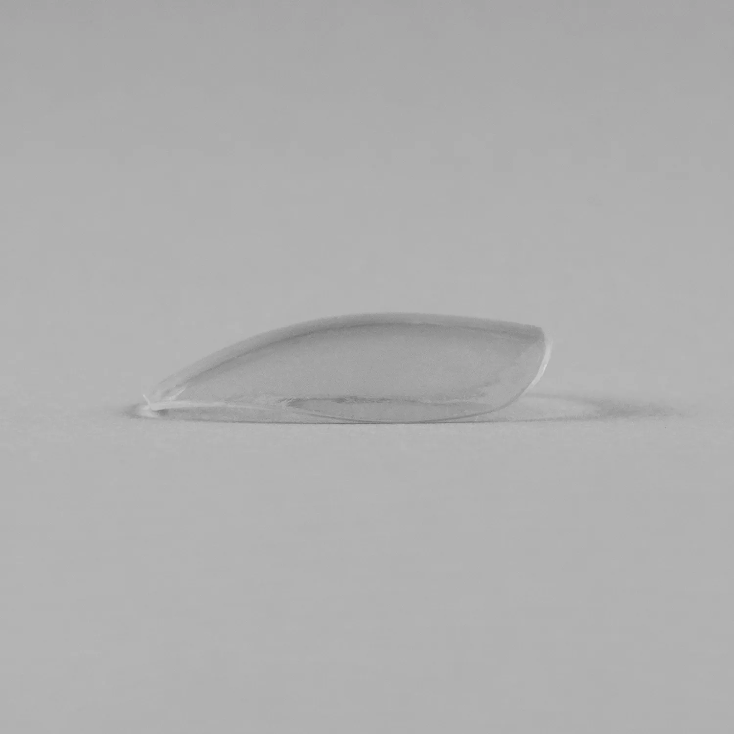 Iz Beauty Clear Medium Coffin nageltippar 50-pack transparent