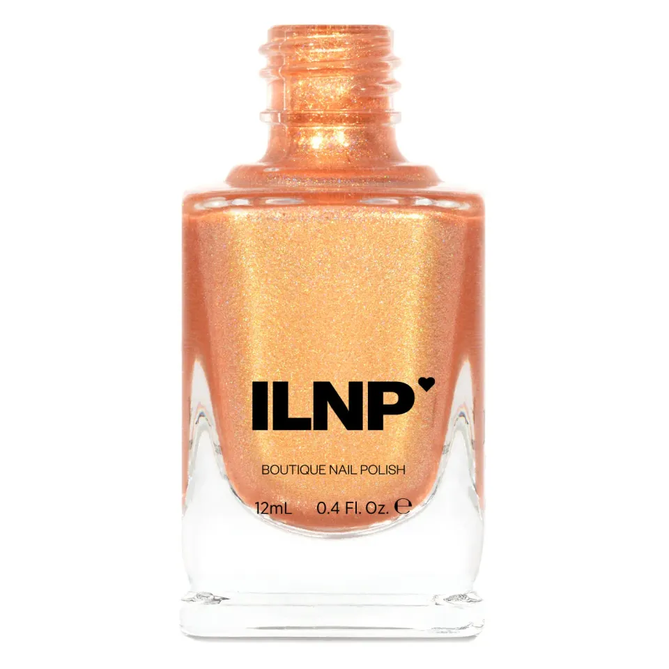 ILNP Golden Hour Sundown nagellack guld shimmer