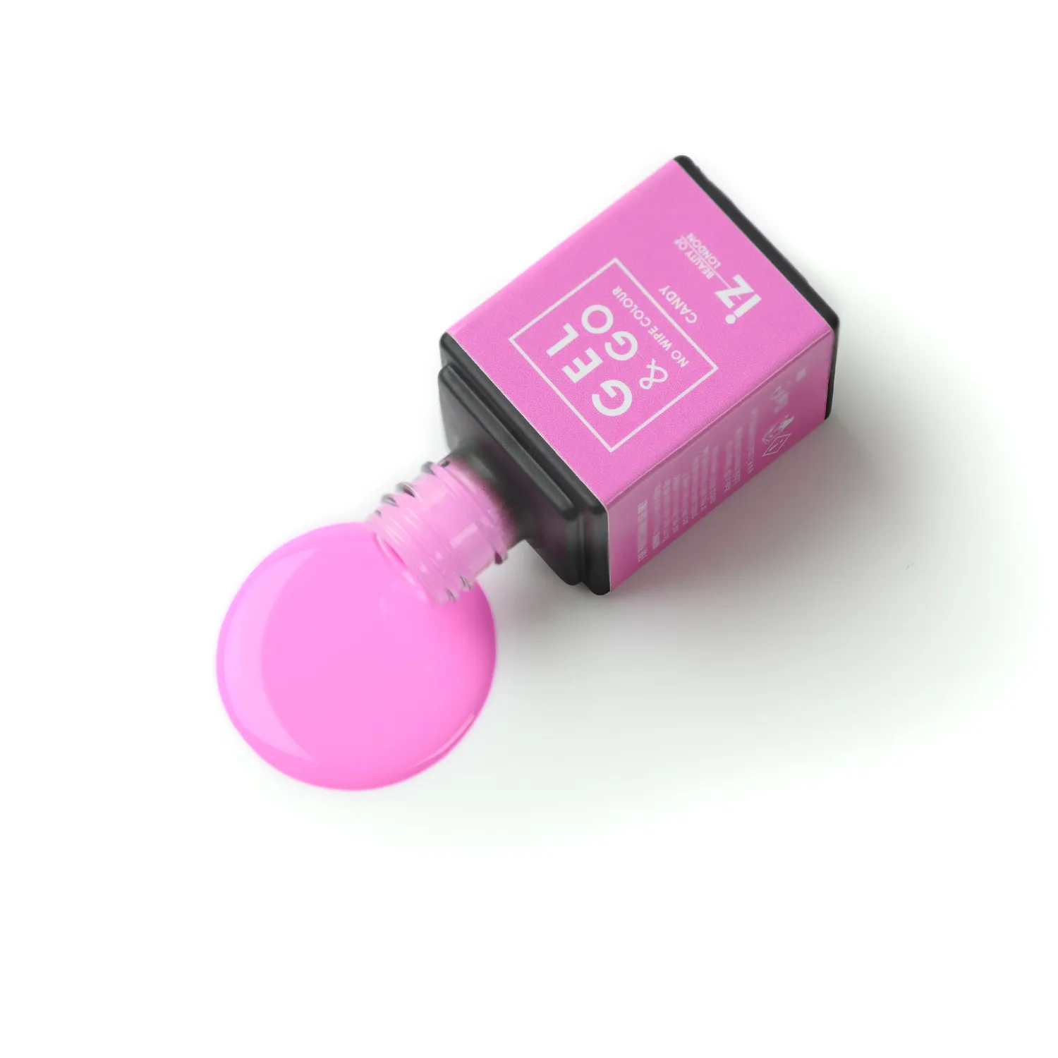Iz Beauty GEL&GO GG1104 gellack Candy 12ml neonrosa