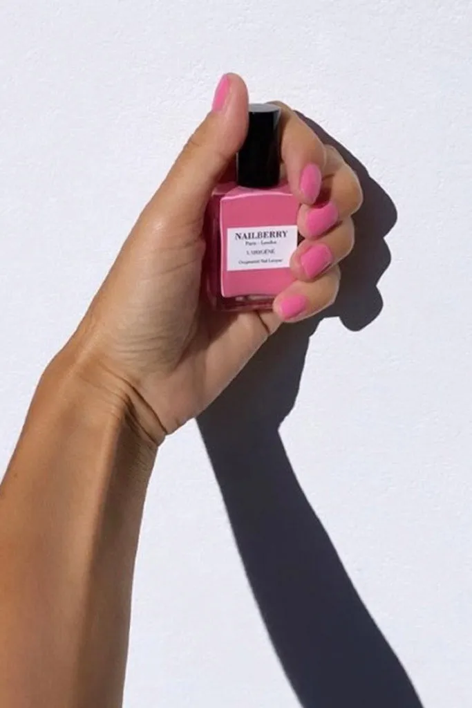 Nailberry Pink Tulip nagellack 14 ml godisrosa