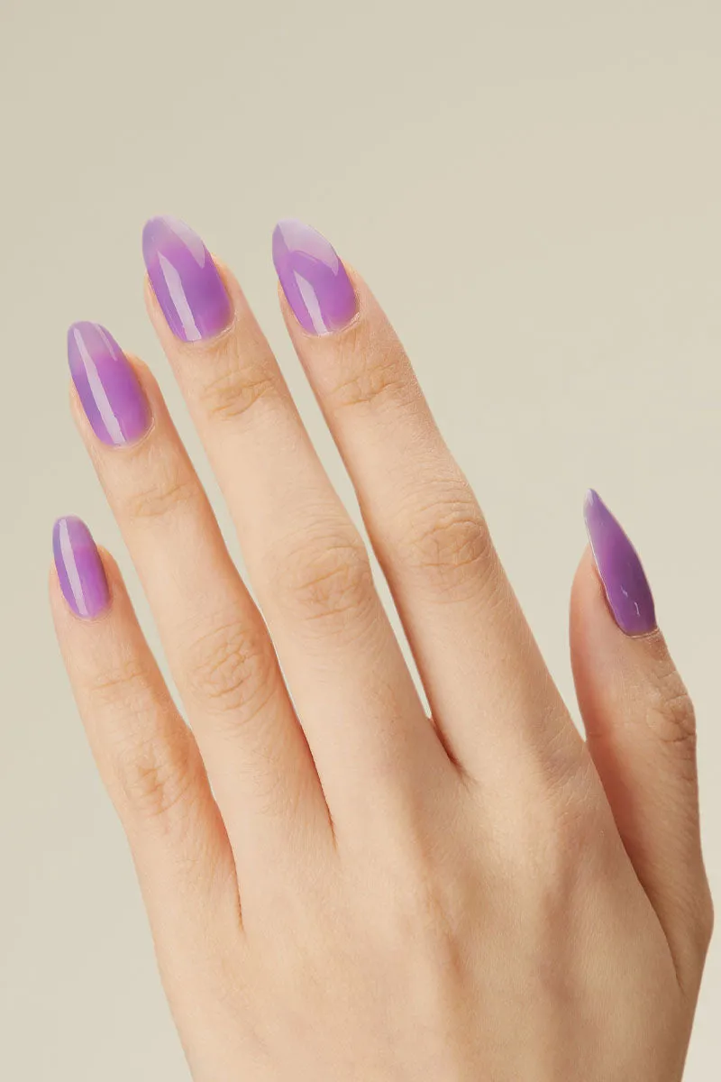 Cirque Colors Ube Jelly nagellack lila transparent