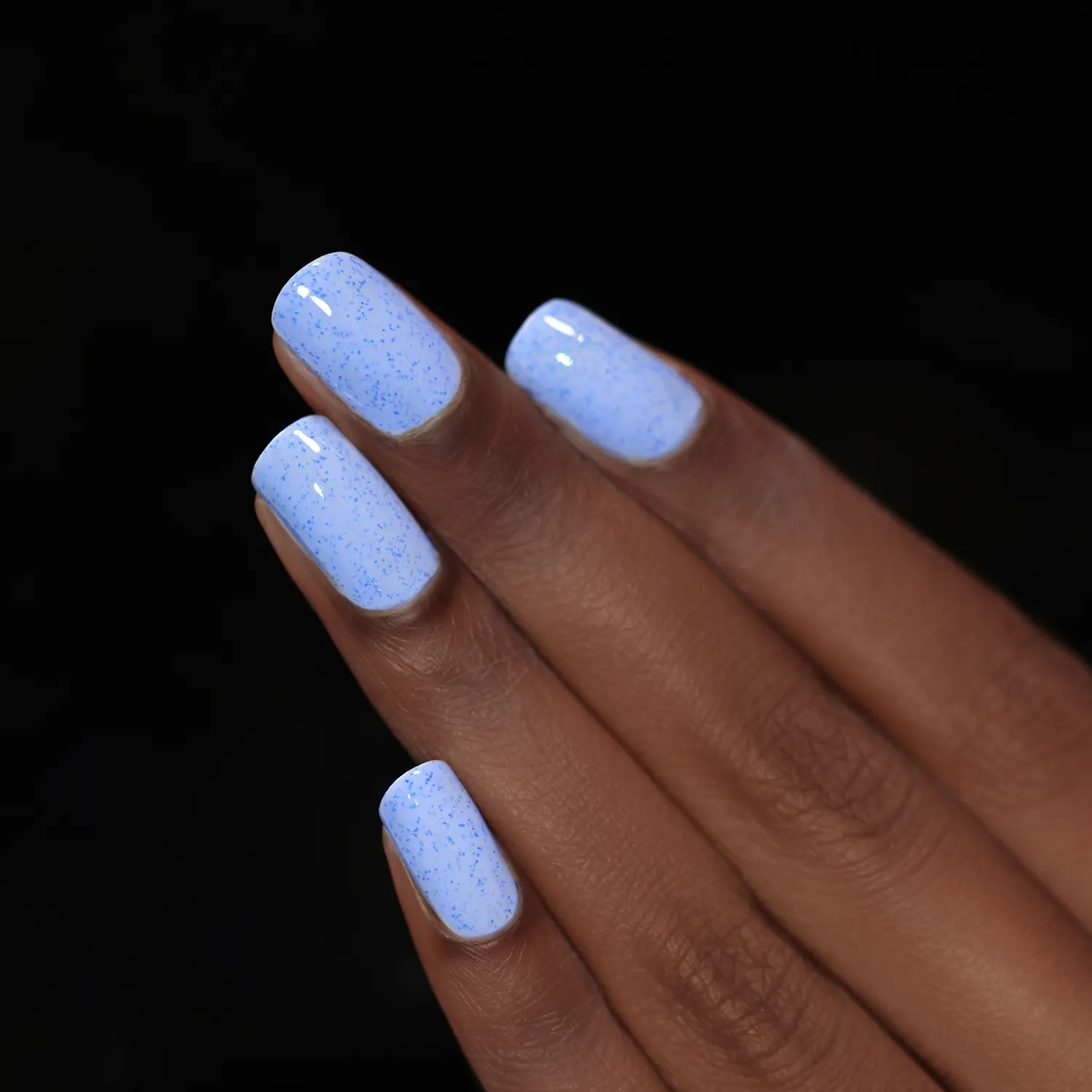 ILNP Bluebird nagellack periwinkle flakies