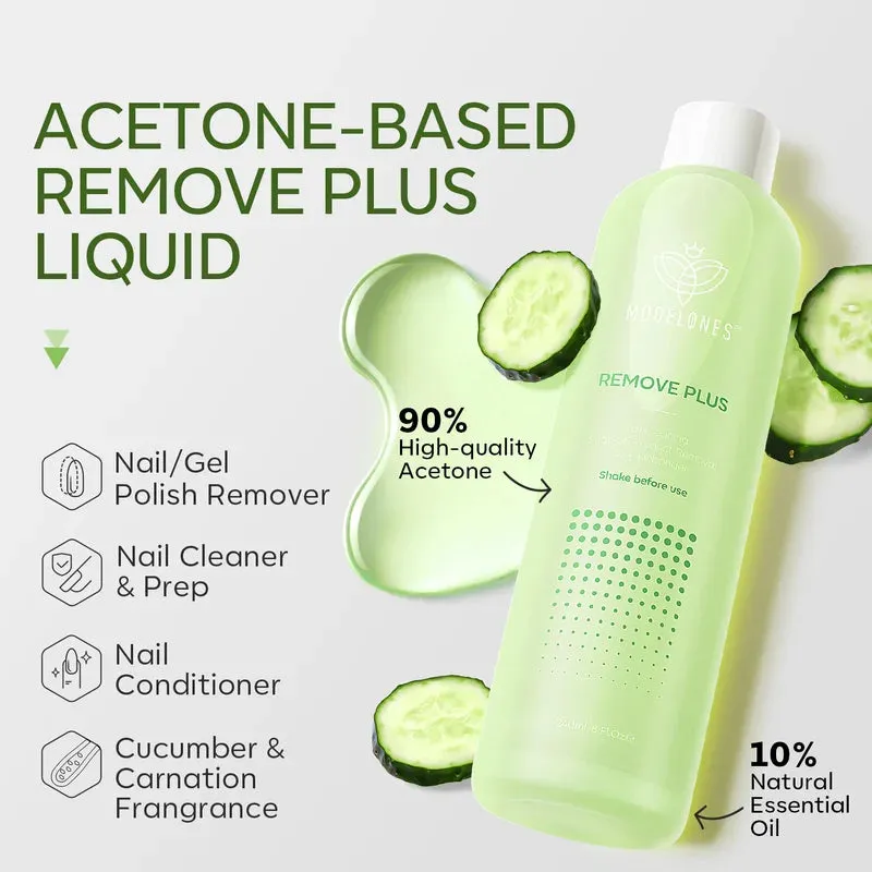 Modelones Remove Plus aceton remover gurka nejlika