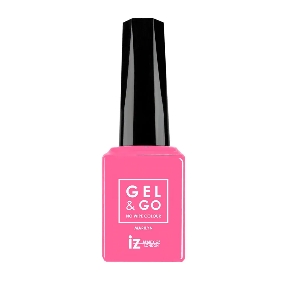 Iz Beauty GEL&GO Marilyn GG1036 gel polish 12ml bubbelgumrosa