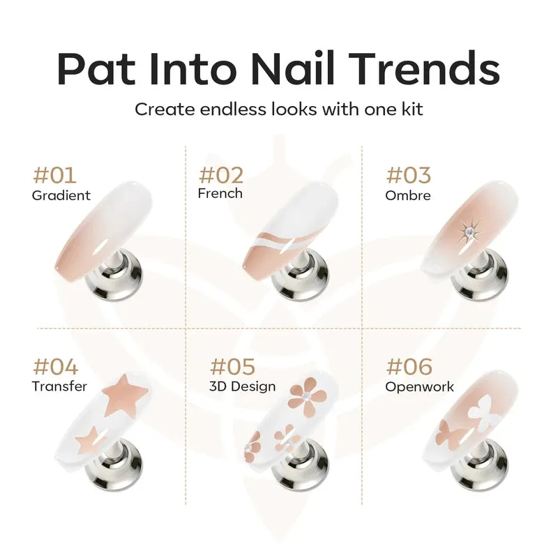 Modelones Pat Pat Gel Kit ombre fransk
