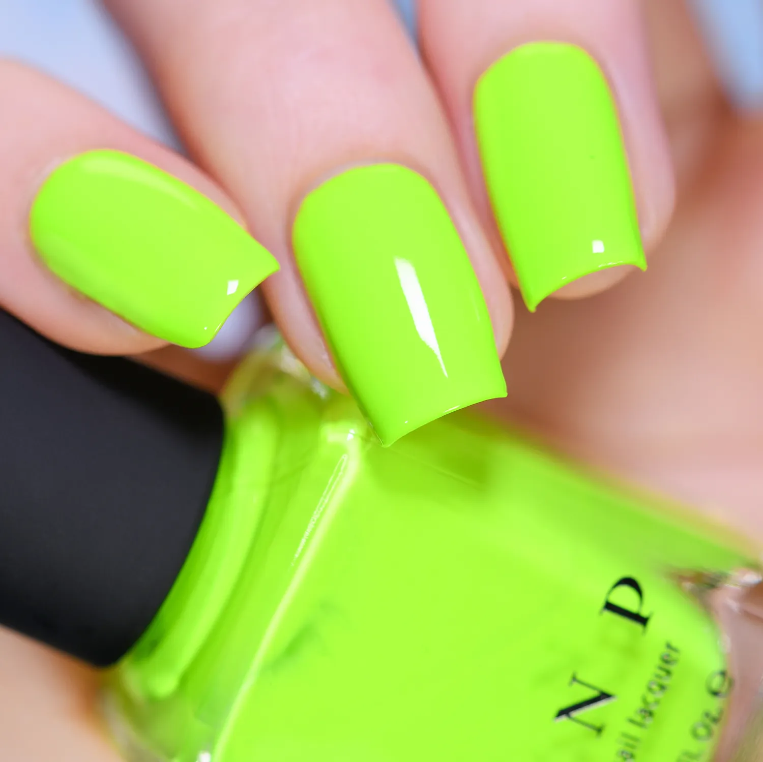 ILNP Playlist nagellack neongulgrön kräm