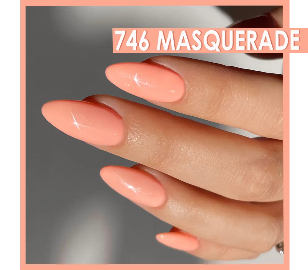 Iz Beauty Pro Colour Masquerade IZ746 gellack 4g neont persika