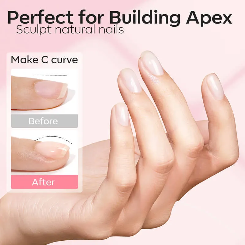 Modelones Builder Gel Nude Pink nagelgel duo 2x10ml