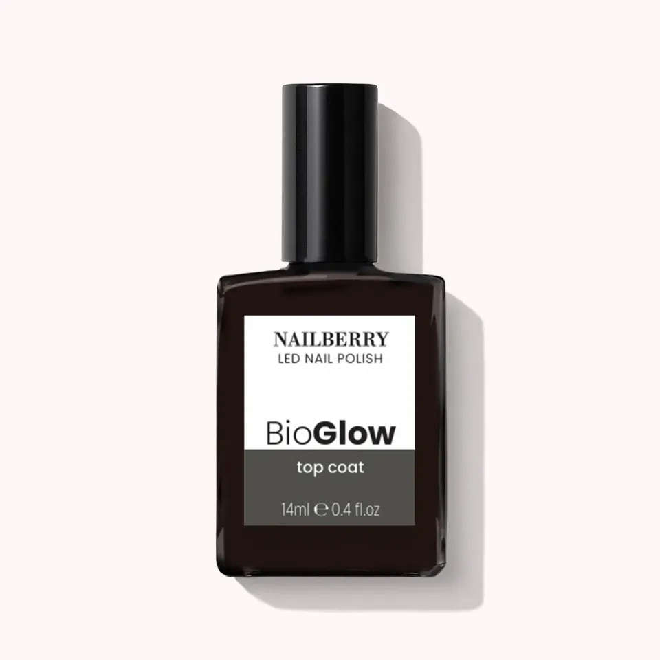 Nailberry BioGlow Top Coat överlack 14ml glansig