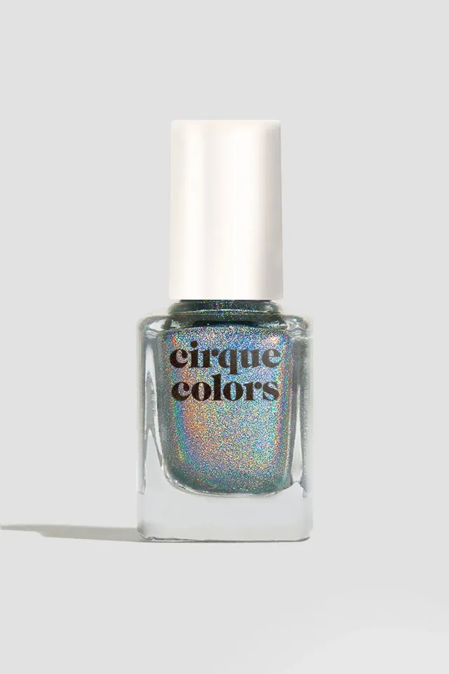 Cirque Colors Subculture nagellack silver holo