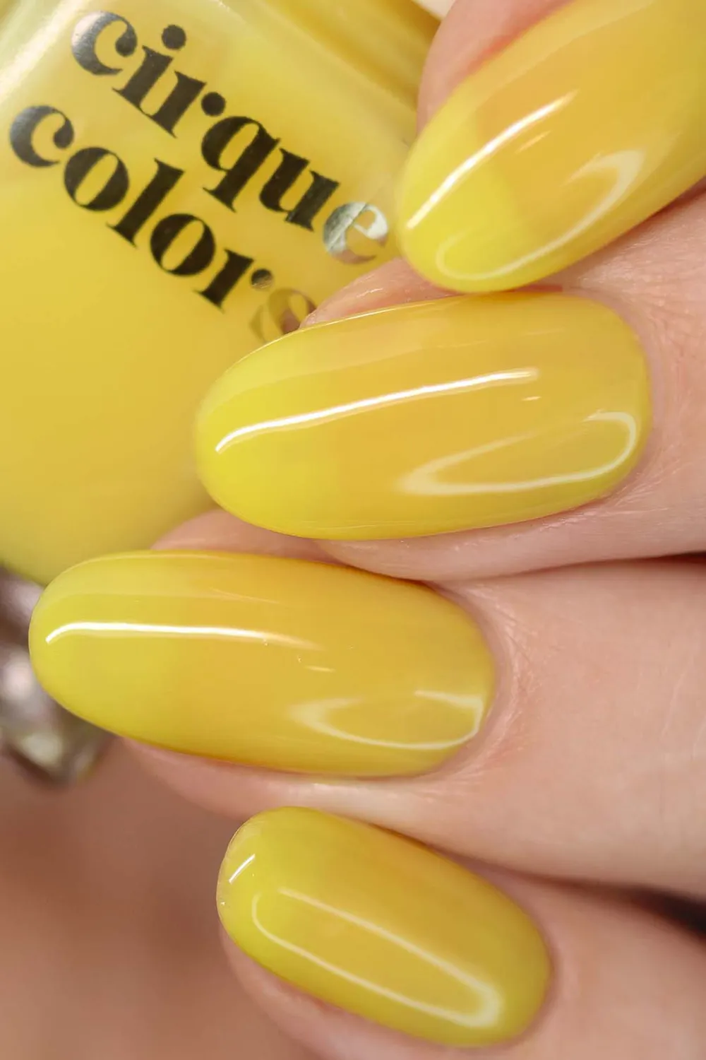 Cirque Colors Citron Jelly nagellack citrongul transparent