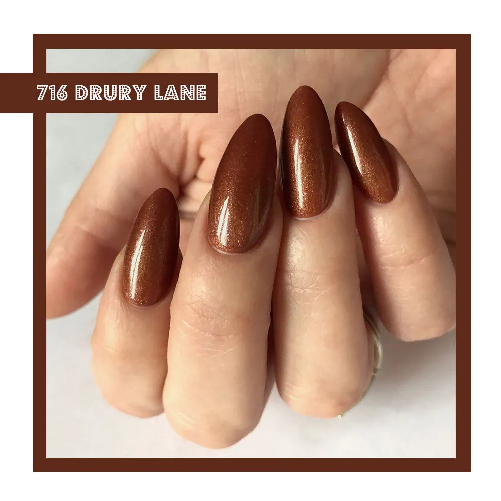 Iz Beauty Calgel Drury Lane CG716 gellack 4g kanelbrun