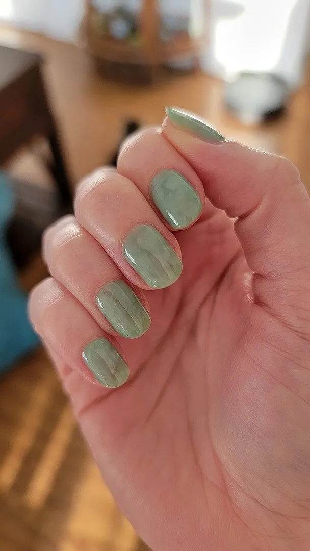 Cirque Colors Green Jade nagellacksset grön jelly 2-pack