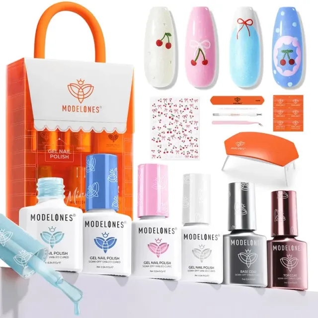 Modelones Coastal Afternoon gellackkit mini salon