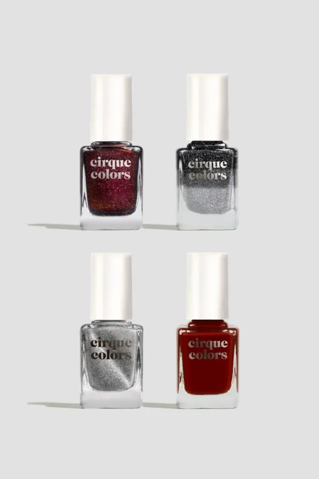 Cirque Colors Monster Mash nagellacksset 4 lack mörka