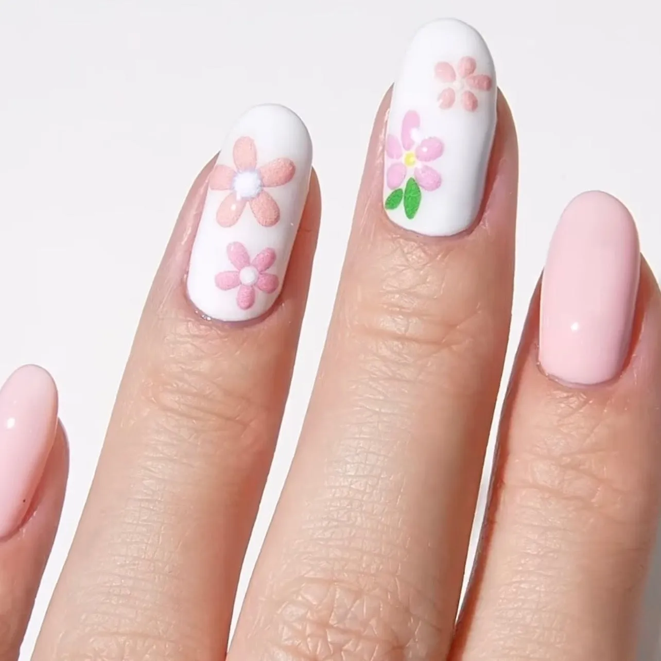 Modelones Vibrant Bloom nagelklistermärken 3-pack