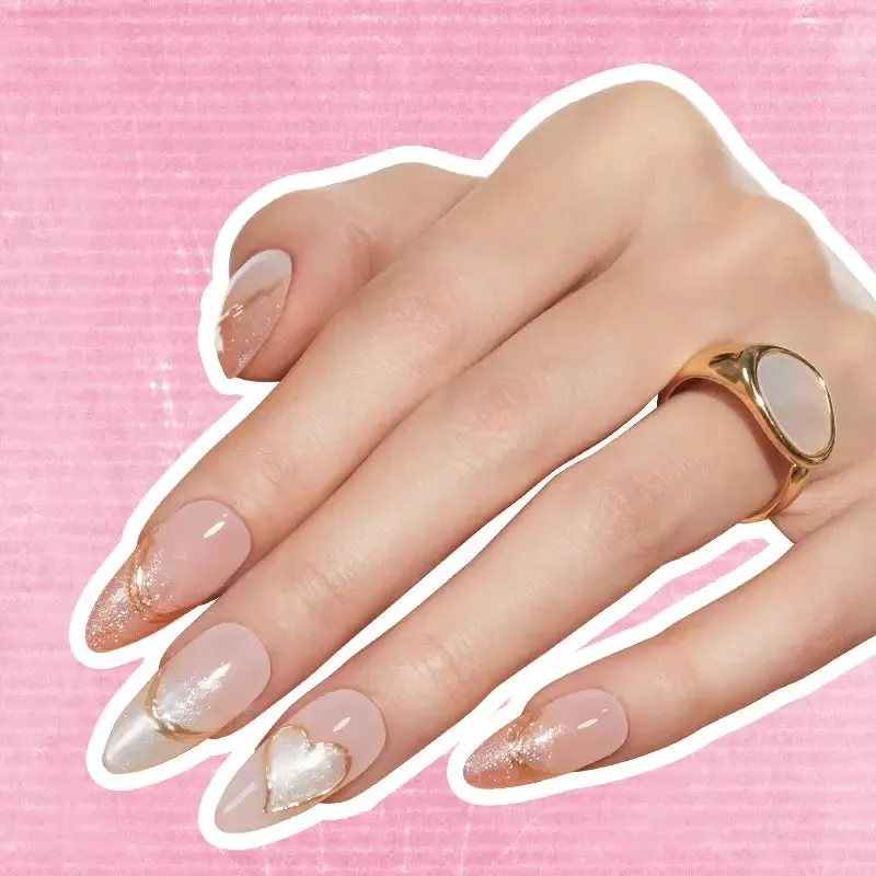 Modelones Pixie Dust nagellack 6-pack guld rosa silver