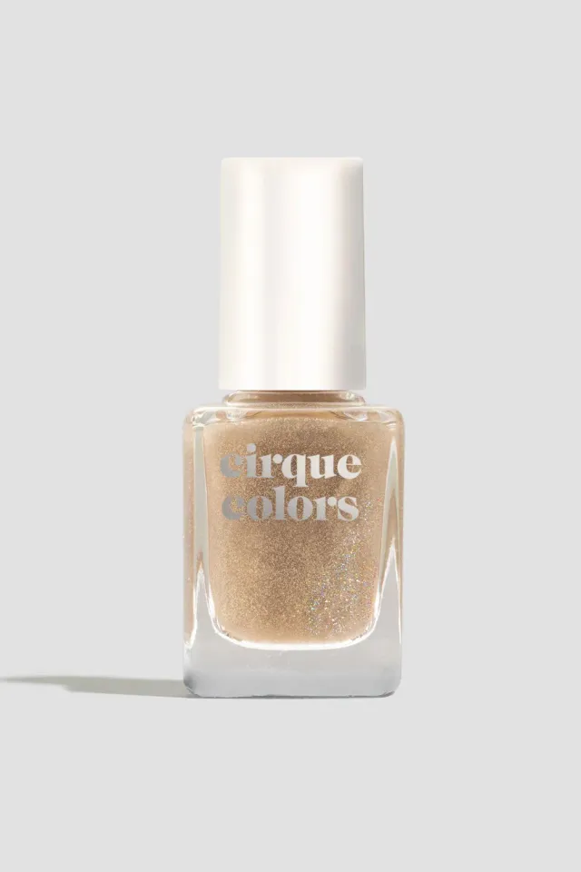 Cirque Colors Lumière topper guld glitter