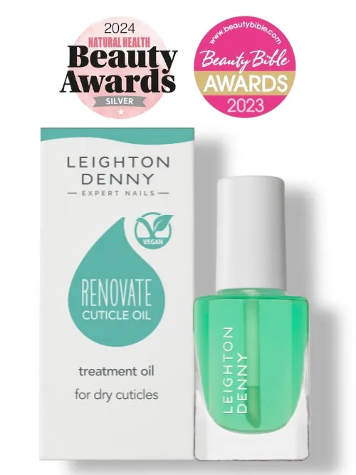 Leighton Denny Renovate Nail Facial nagelkit för torra naglar