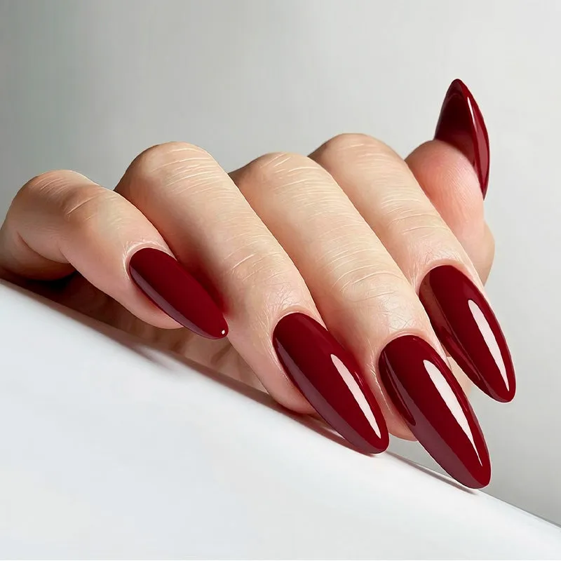 Modelones Wine Rouge gellack röd krämig 15 ml