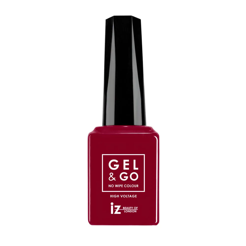 Iz Beauty Gel&Go High Voltage GG1025 gellack 12 ml röd