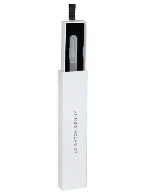 Leighton Denny Small Crystal Nail File nagelfil 135mm kristall