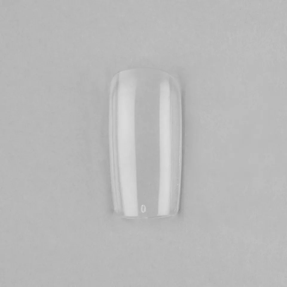 Iz Beauty Clear Long Tapered nageltippar refill 50-pack