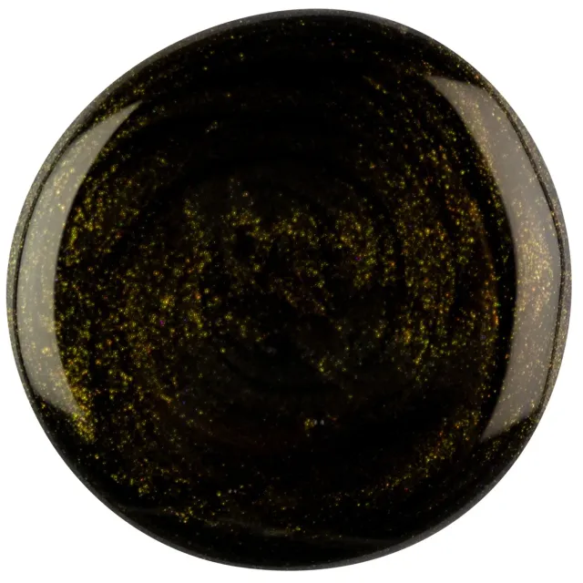 Iz Beauty Calgel Speakeasy CG741 gellack 4g svart glitter
