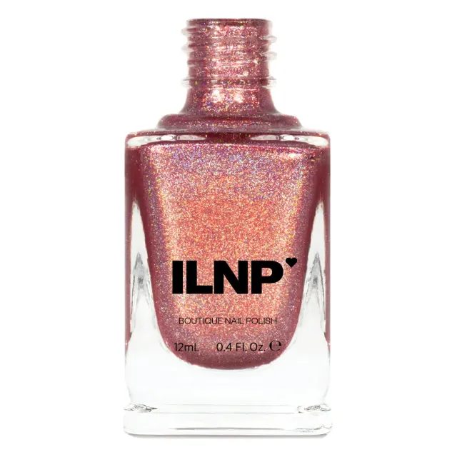 ILNP Champagne Blush nagellack roséguld holo