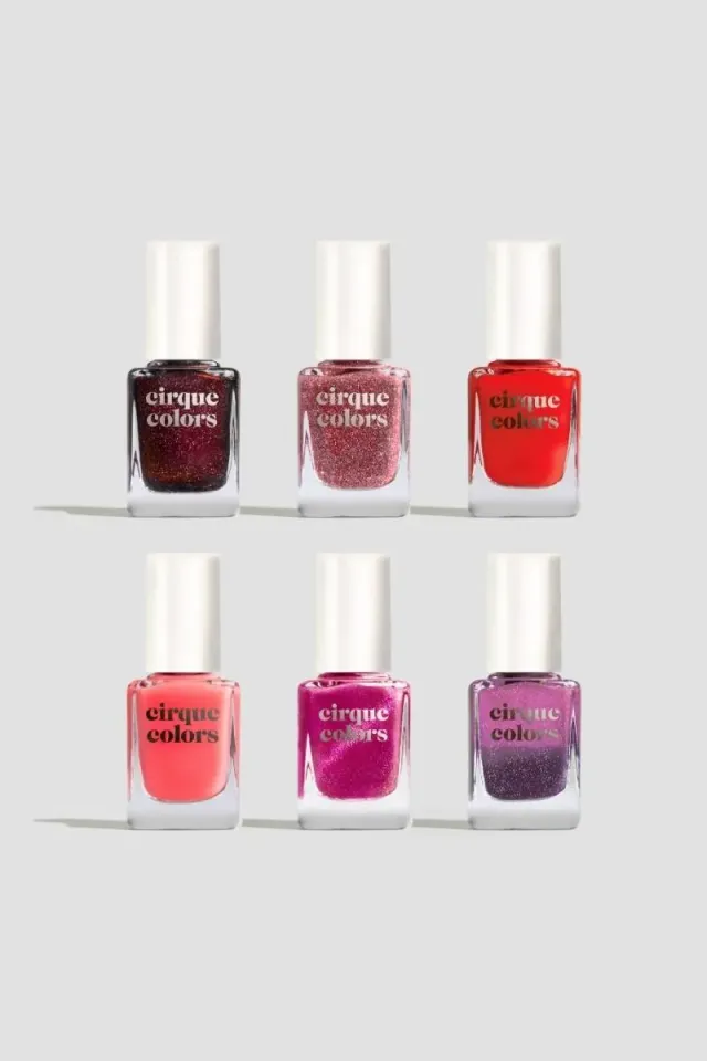 Cirque Colors Femme Fatale Collection nagellack set 6-pack jelly