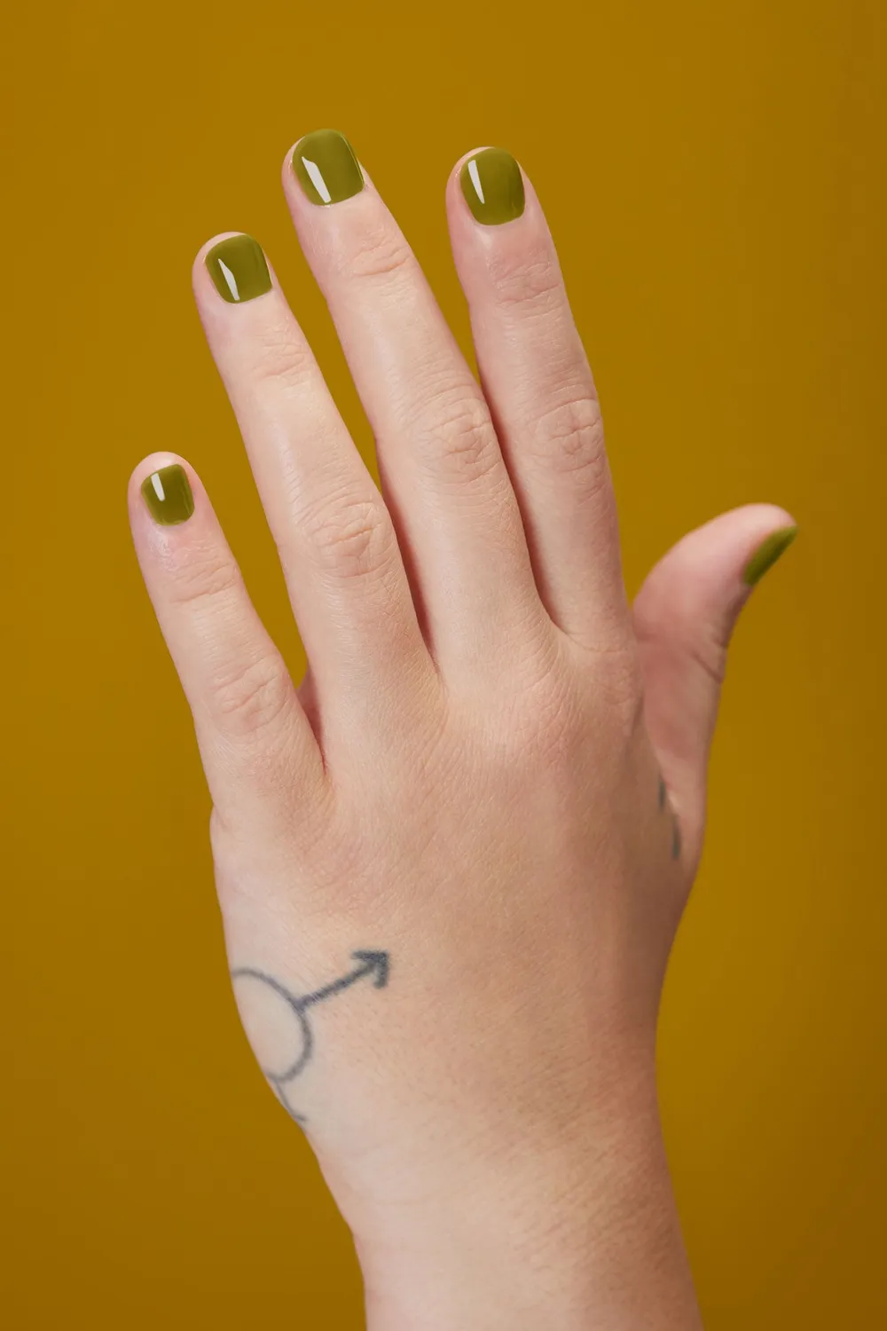 Cirque Colors Olive Jelly nagellack olivgrön jelly