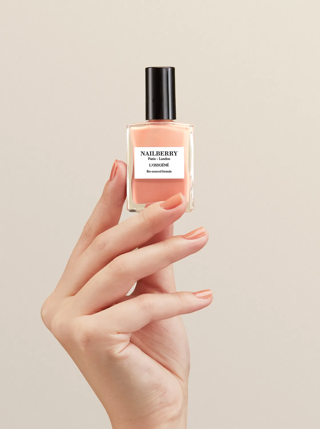 Nailberry Made You Blush nagellack 14 ml peach jelly