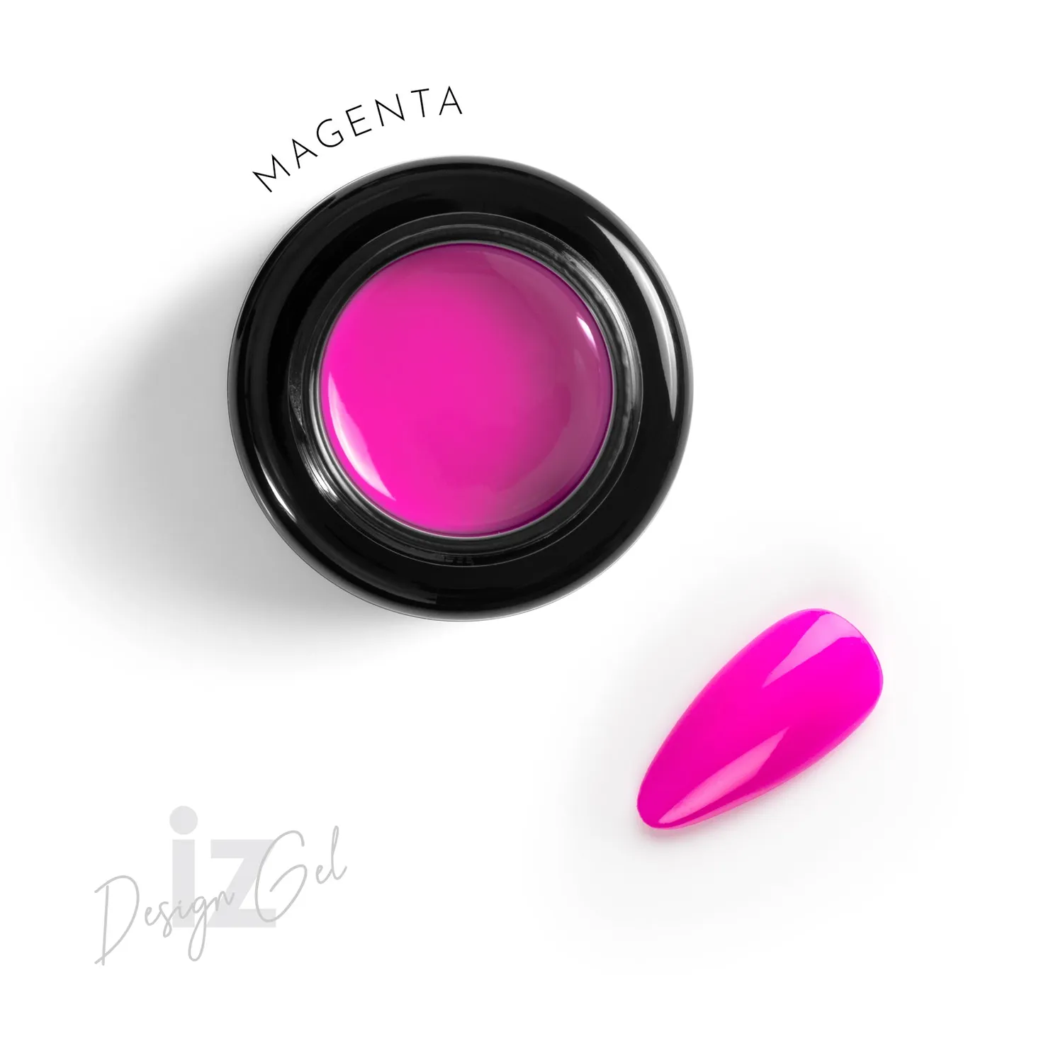 Iz Beauty Design Gel DG009 nagelgel magenta 5 g neon