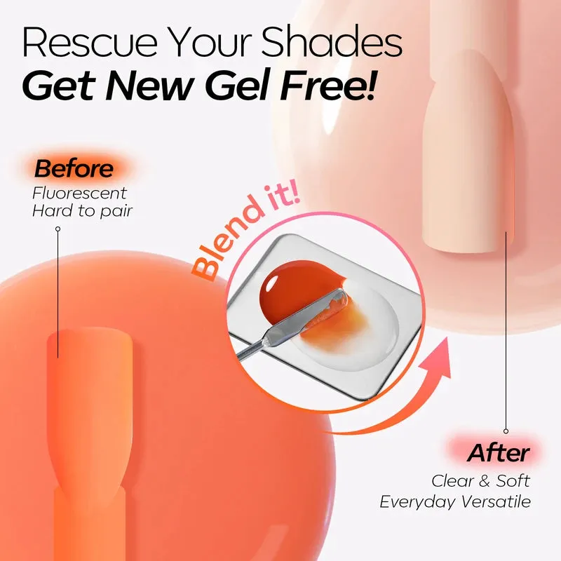 Modelones Mixing Gel nagelgel transparent 15 ml låg doft
