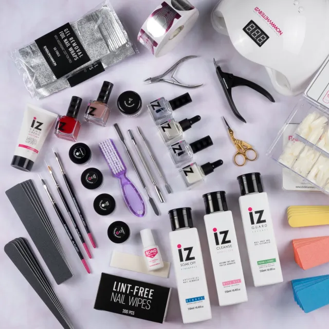 Iz Beauty CALGEL Gold Pro Package utbildning kit