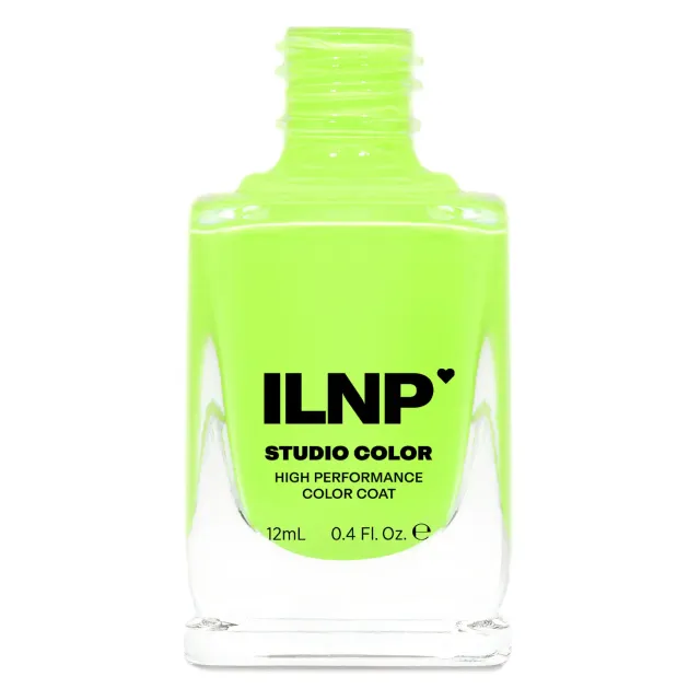 ILNP Playlist nagellack neongulgrön kräm
