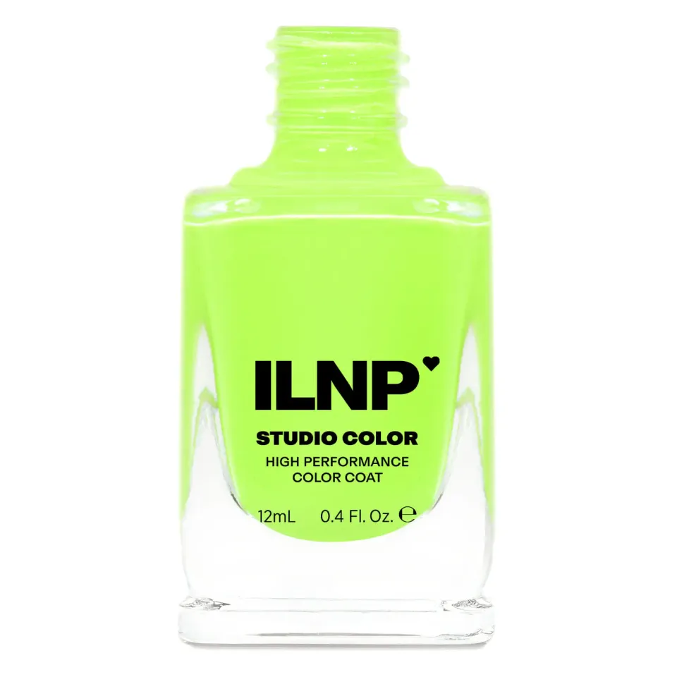 ILNP Playlist nagellack neongulgrön kräm