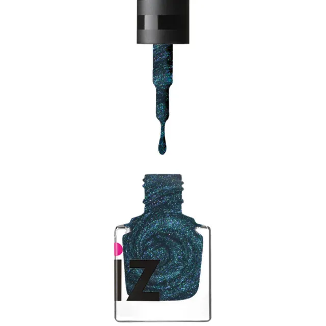 Iz Beauty Ocean Blue nagellack 6 ml skimrande blå