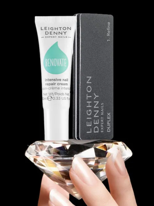 Leighton Denny Renovate Repair Cream nagelkräm 10 ml buffer