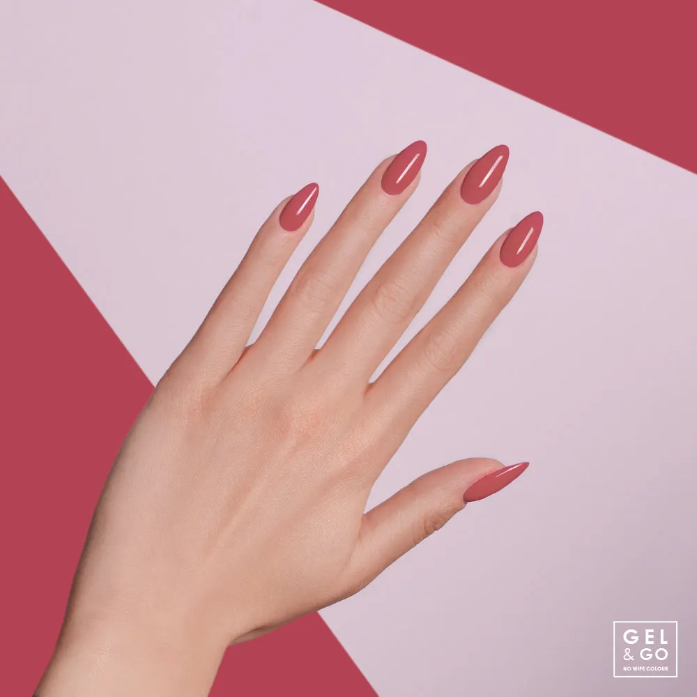 Iz Beauty GEL&GO Cinnamon Swirl GG1044 gellack 12ml terracotta