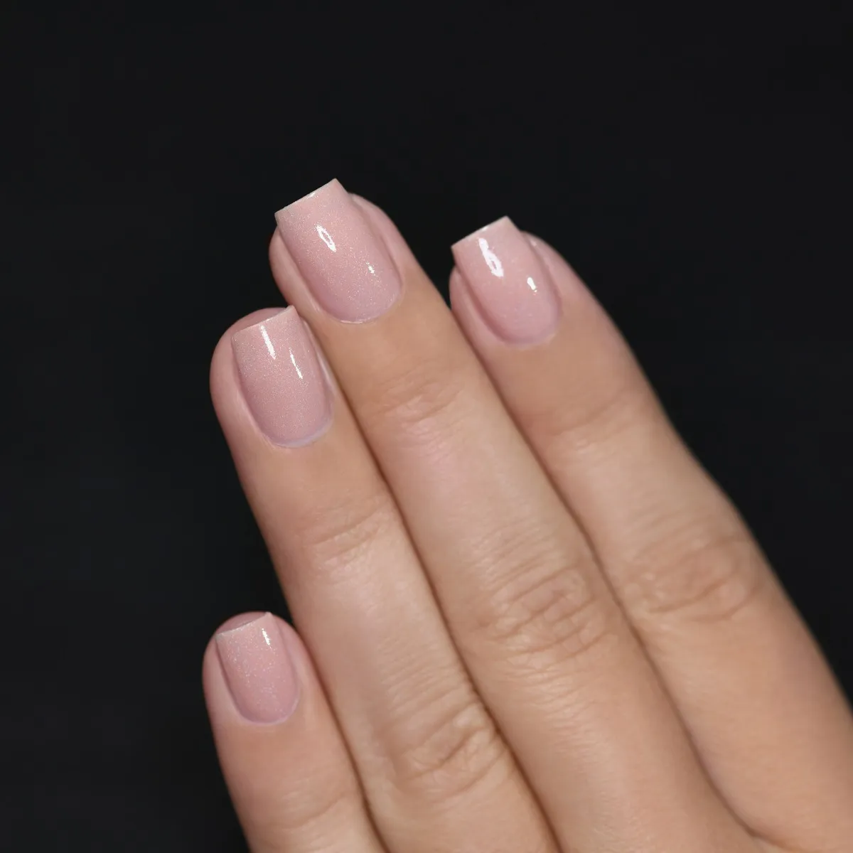ILNP Nine to Five CEO nagellack nude rosa holo