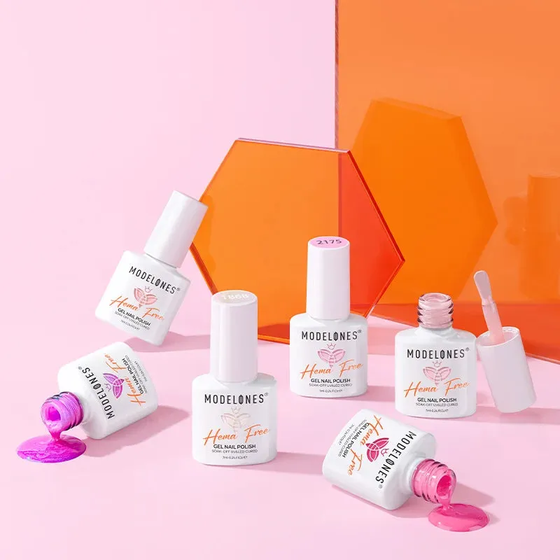 Modelones Love River gellack 6-pack rosa hemafri