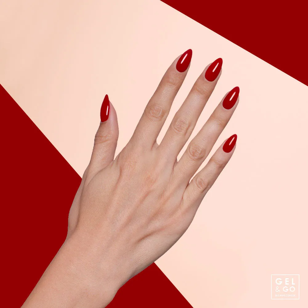 Iz Beauty Gel&Go High Voltage GG1025 gellack 12 ml röd