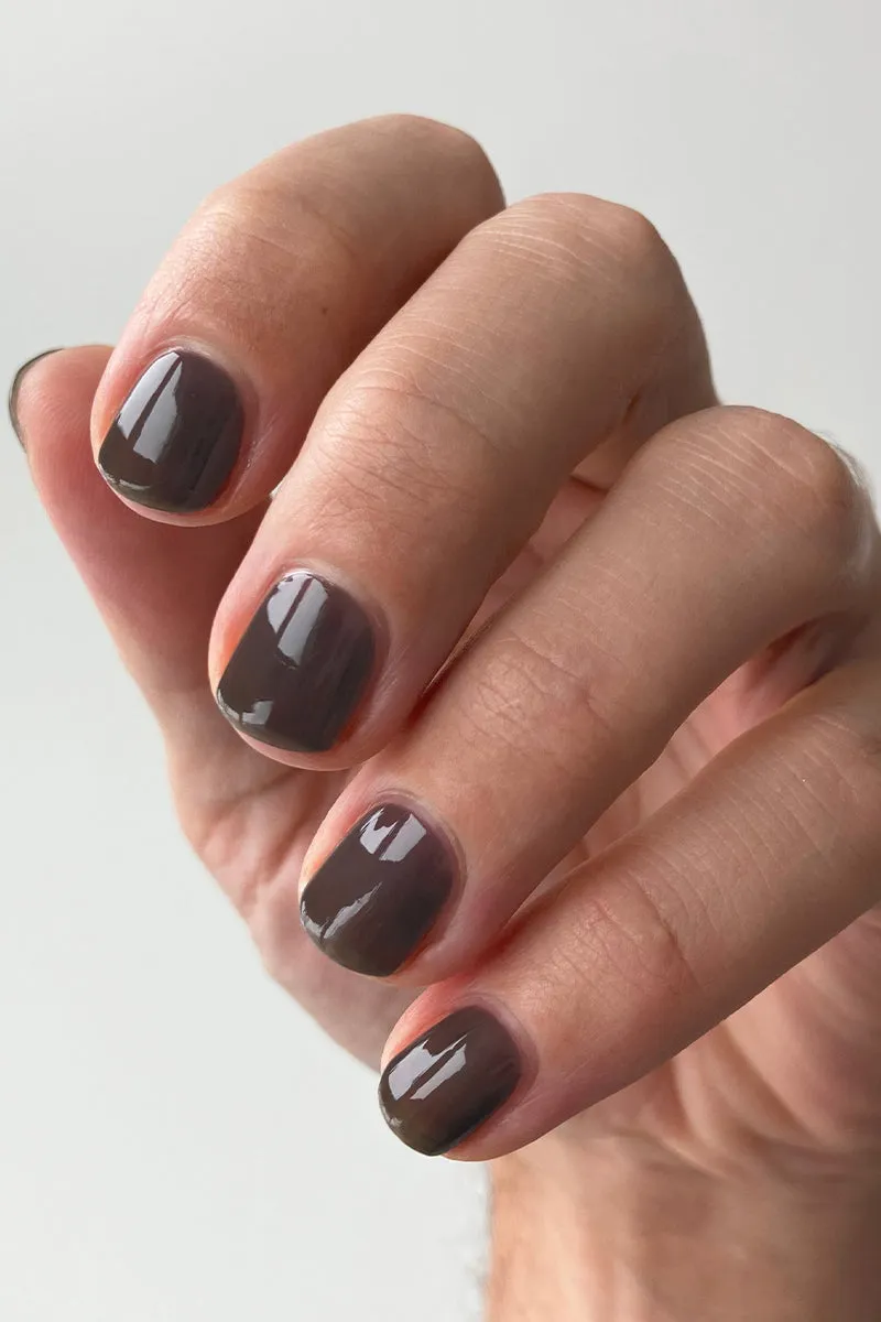 Cirque Colors Leather Set nagellacksduo svart jelly matt
