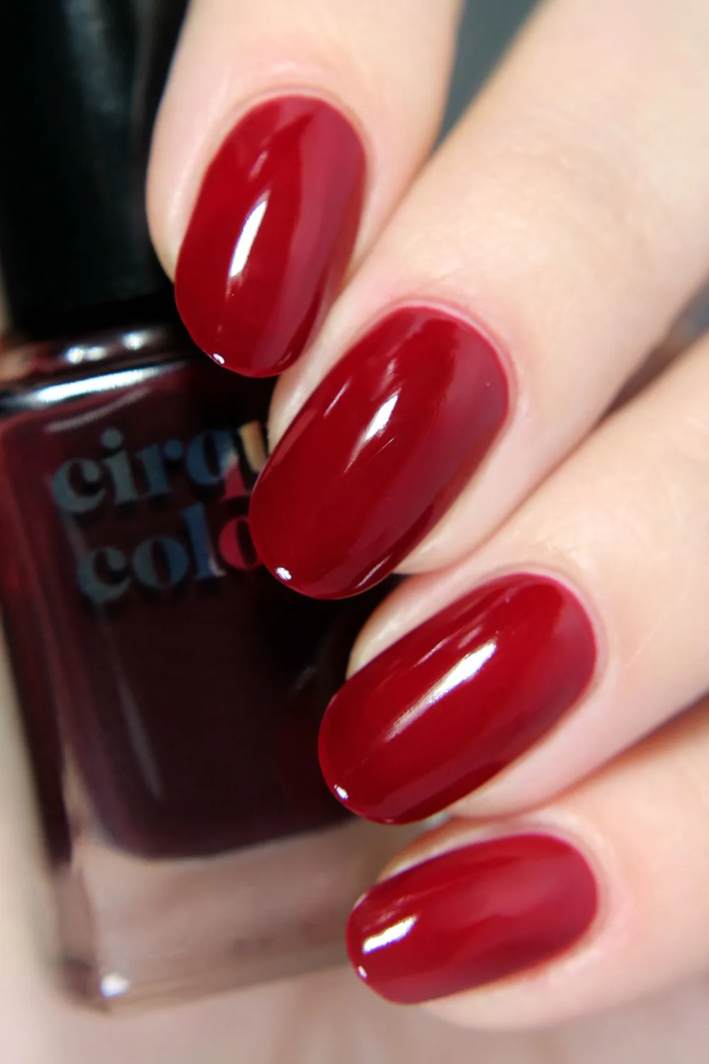 Cirque Colors Rothko Red nagellack thermal kall-varm