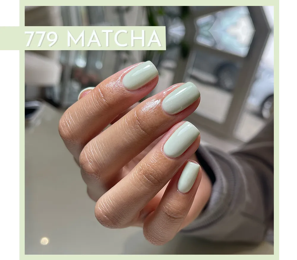 Iz Beauty PRO COLOUR Matcha IZ779 gellack 4g grön pastel