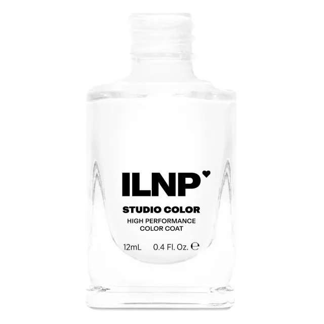 ILNP Studio Color Canvas nagellack vit kräm