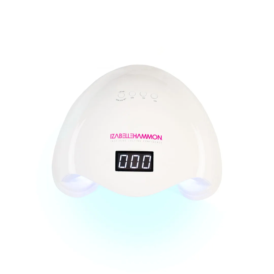 Iz Beauty White LEDUV nagellampa vit sensor 10s 30s 60s